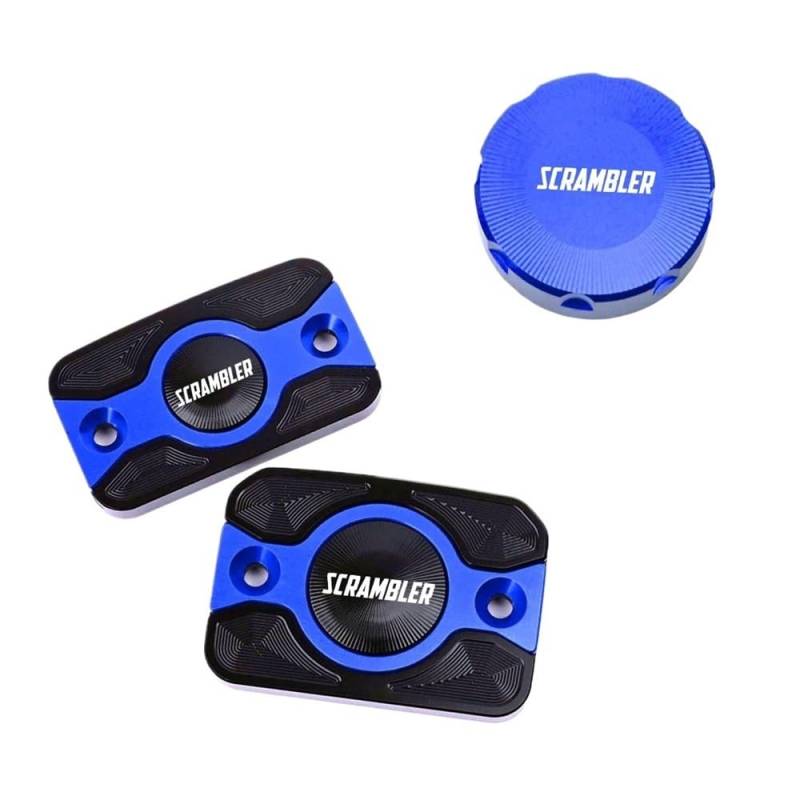 Bremsflüssigkeitsbehälter Kappe Für Scrambler 800 1100 797 400 Scrambler800 Motorradzubehör Hinten Vorne Bremsflüssigkeitsbehälter Abdeckkappe von CLPMMUX