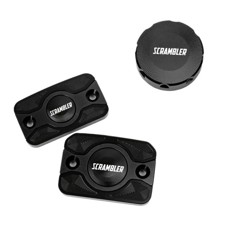 Bremsflüssigkeitsbehälter Kappe Für Scrambler 800 1100 797 400 Scrambler800 Motorradzubehör Hinten Vorne Bremsflüssigkeitsbehälter Abdeckkappe von CLPMMUX