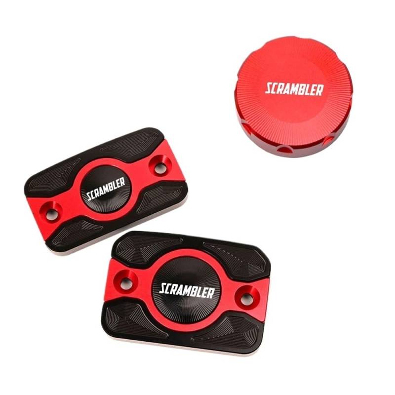 Bremsflüssigkeitsbehälter Kappe Für Scrambler 800 1100 797 400 Scrambler800 Motorradzubehör Hinten Vorne Bremsflüssigkeitsbehälter Abdeckkappe von CLPMMUX