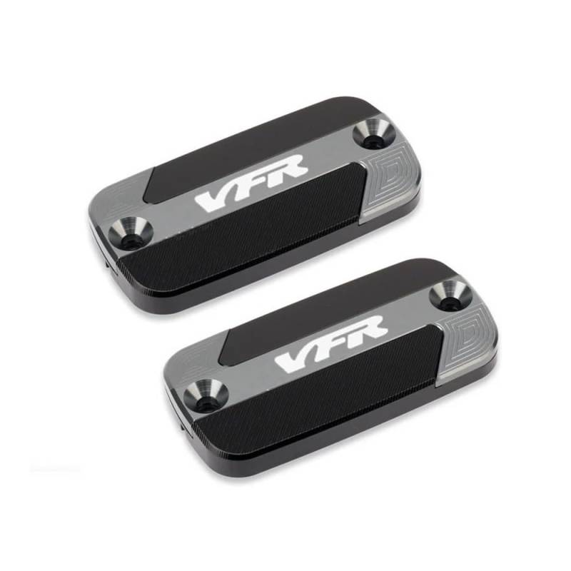 Bremsflüssigkeitsbehälter Kappe Für VFR 800 VFR800 VFR800X VFR800F Crosstoure Motorrad CNC Vorderen Brems Flüssigkeit Reservoir Öl Tasse Kappe Hauptzylinder Abdeckung von CLPMMUX