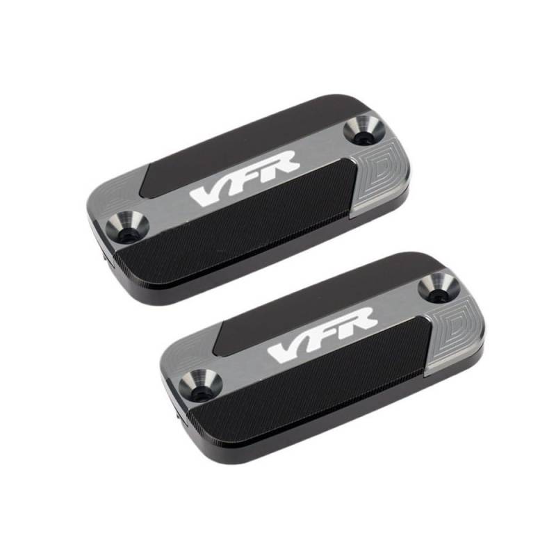 Bremsflüssigkeitsbehälter Kappe Für VFR 800 VFR800 VFR800X VFR800F Crosstoure Motorrad CNC Vorderen Brems Flüssigkeit Reservoir Öl Tasse Kappe Hauptzylinder Abdeckung von CLPMMUX