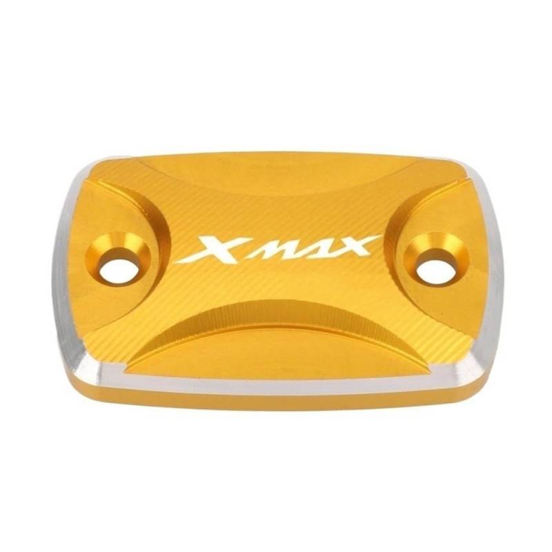 Bremsflüssigkeitsbehälter Kappe Motorrad CNC Front Brems Flüssigkeit Reservoir Öl Tasse Kappe Master Zylinder Abdeckung Für Xmax 125 250 300 400 XMAX300 XMAX250 von CLPMMUX