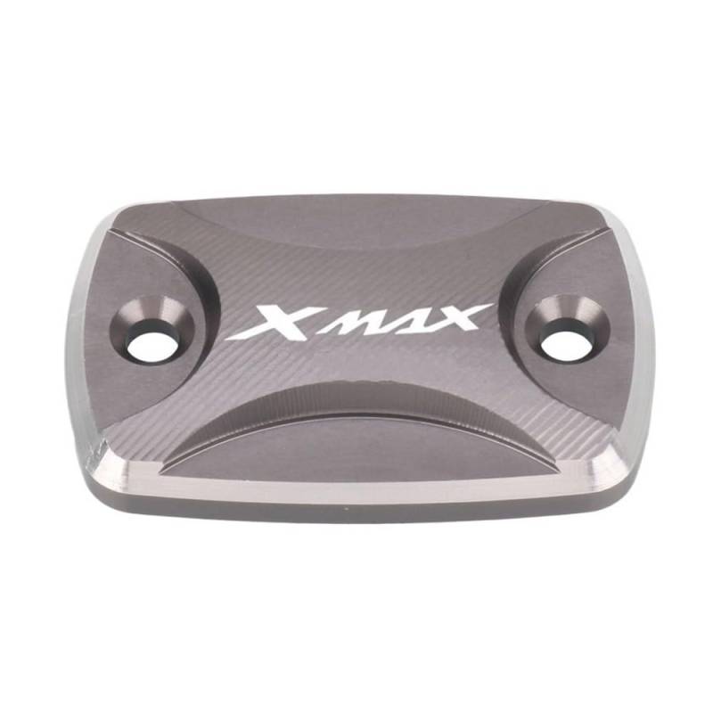 Bremsflüssigkeitsbehälter Kappe Motorrad CNC Front Brems Flüssigkeit Reservoir Öl Tasse Kappe Master Zylinder Abdeckung Für Xmax 125 250 300 400 XMAX300 XMAX250 von CLPMMUX
