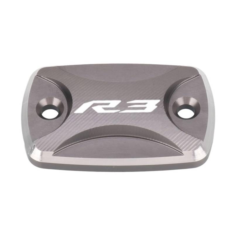 Bremsflüssigkeitsbehälter Kappe Motorrad CNC Vorderradbremsflüssigkeitsbehälter Ölbecherdeckel Hauptzylinderabdeckung Für YZF R3 R25 YZF-R25 YZFR25 YZF-R3 YZFR3 von CLPMMUX