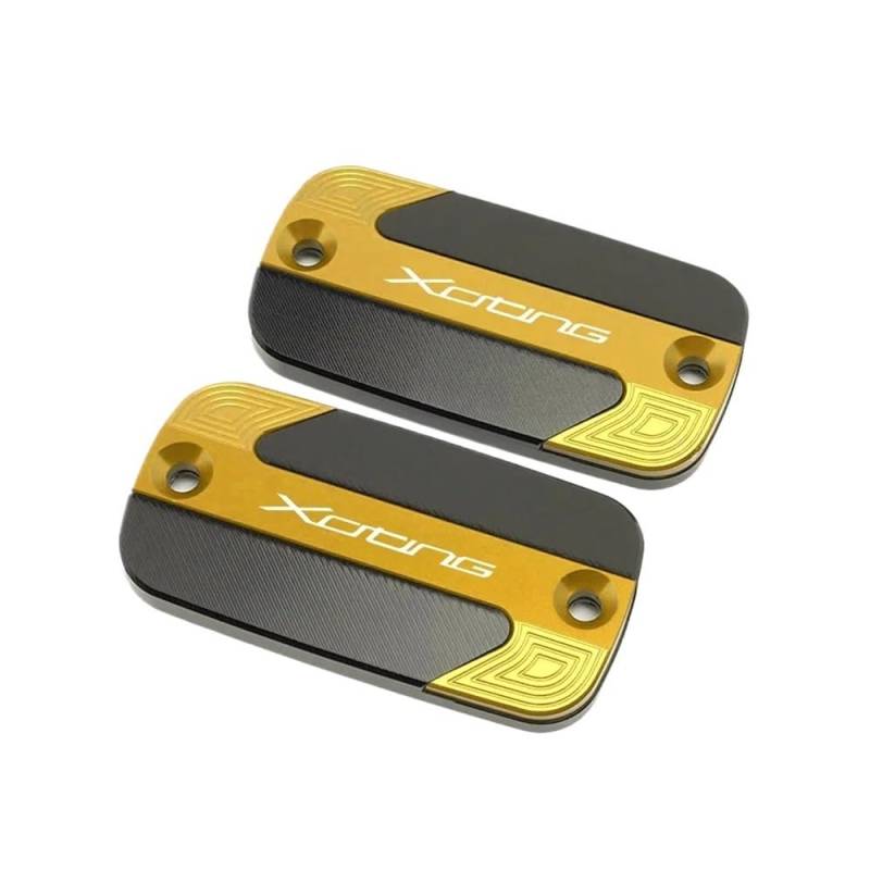Bremsflüssigkeitsbehälter Kappe Motorrad CNC Vorderradbremszylinder Flüssigkeitsbehälter Abdeckkappe Für XCITING 250 300 350 400 400 S 2019 2020 2021 2022 2023 von CLPMMUX