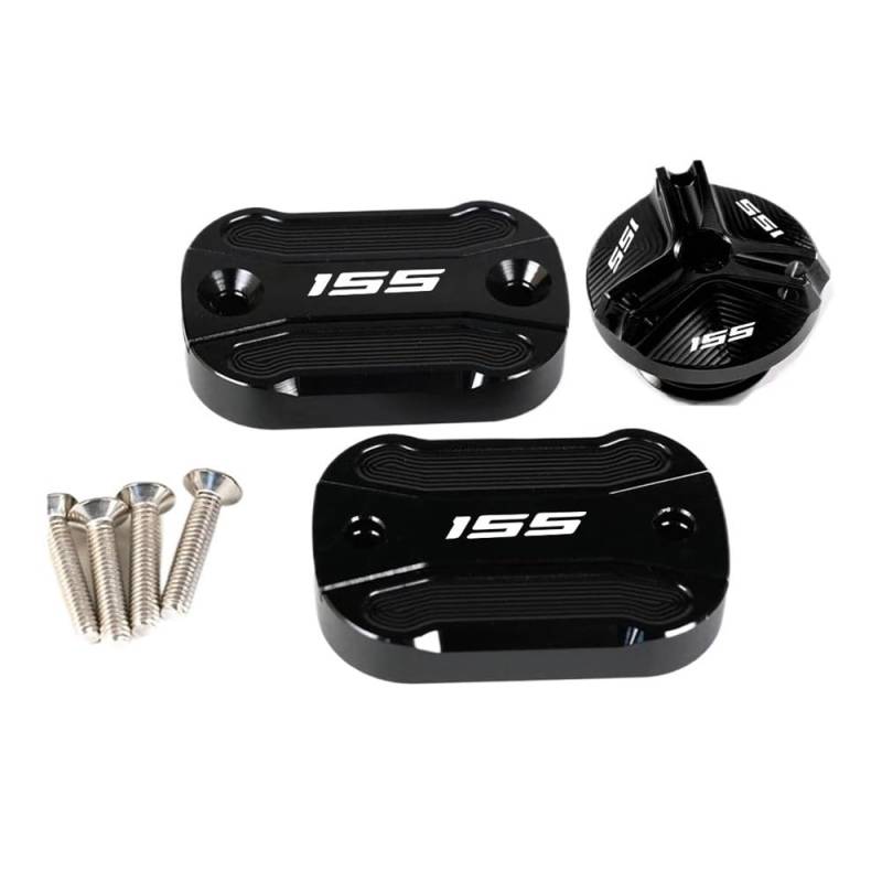 Bremsflüssigkeitsbehälter Kappe Motorrad Vorne Bremse Hinten Tankdeckel Tankdeckel Für NMAX 155 N-MAX 155 2015-2022 2023 2024 NMAX155 von CLPMMUX