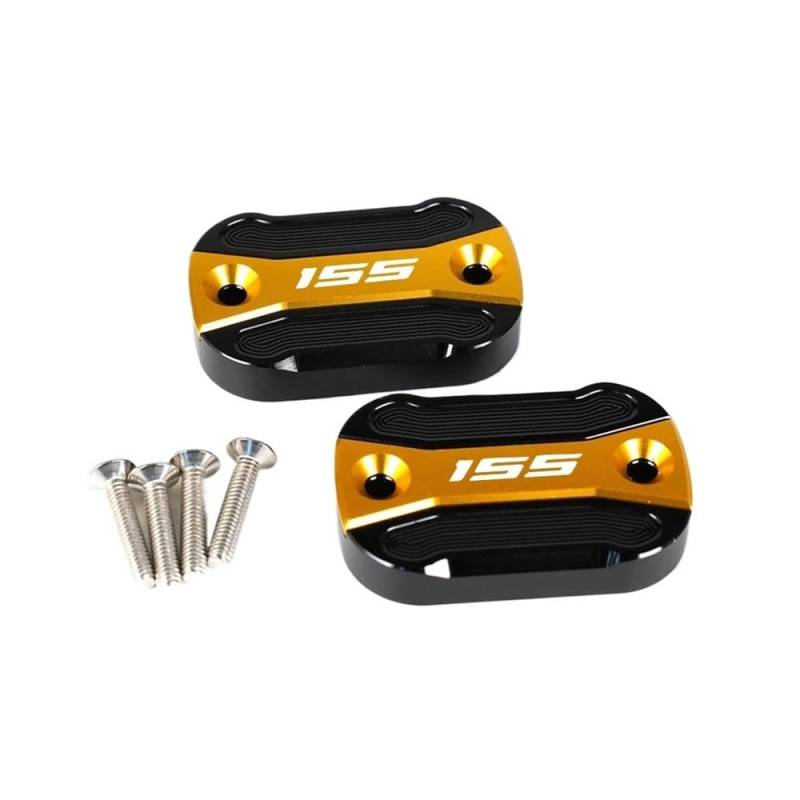 Bremsflüssigkeitsbehälter Kappe Motorrad Vorne Bremse Hinten Tankdeckel Tankdeckel Für NMAX 155 N-MAX 155 2015-2022 2023 2024 NMAX155 von CLPMMUX