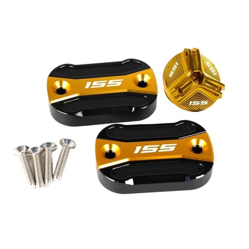 Bremsflüssigkeitsbehälter Kappe Motorrad Vorne Bremse Hinten Tankdeckel Tankdeckel Für NMAX 155 N-MAX 155 2015-2022 2023 2024 NMAX155 von CLPMMUX