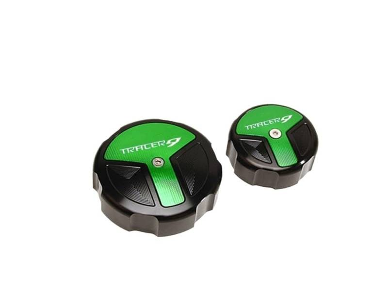 Bremsflüssigkeitsbehälter Kappe Motorrad Vorne Hinten Flüssigkeit Zylinder Master Reservoir Abdeckung Für Tracer 9 2021 2022 Tracer 9GT von CLPMMUX