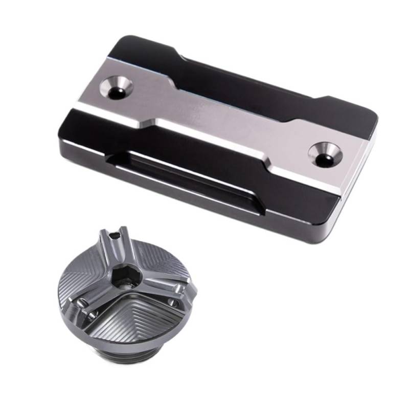 Bremsflüssigkeitsbehälter Kappe Vorderradbremse Tankdeckel Und Einfülldeckel Schutzzubehör Für GSX-S750 GSXS750 GSX-S 750 GSX S750 von CLPMMUX