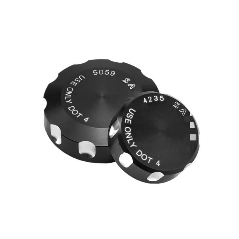 Bremsflüssigkeitsbehälter Kappe Vorn Hinten Reservoir Abdeckung Motorrad Zubehör CNC Hauptzylinder Flüssigkeit Öl Tank Caps Für MT09 MT-09 YZF R7 R9 von CLPMMUX