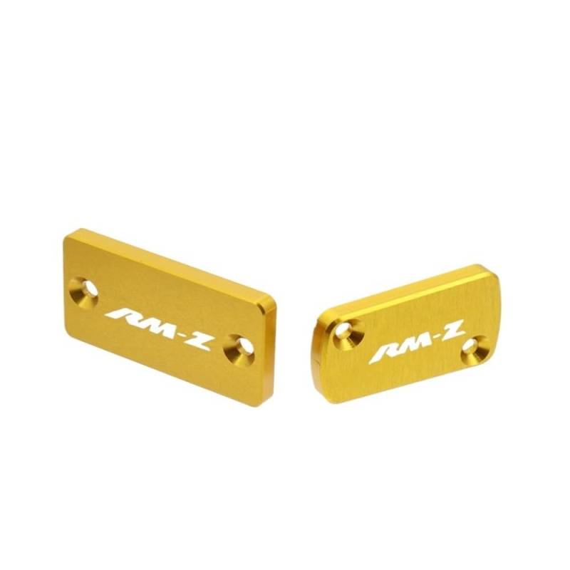 Bremsflüssigkeitsbehälter Kappe Vorne Hinten Brems Reservoir Abdeckung Für RM-Z 450 RMZ450 05-20 RMZ250 2007-2024 RMZ 250 Motorrad Öl Flüssigkeit Zylinder Kappe CNC von CLPMMUX