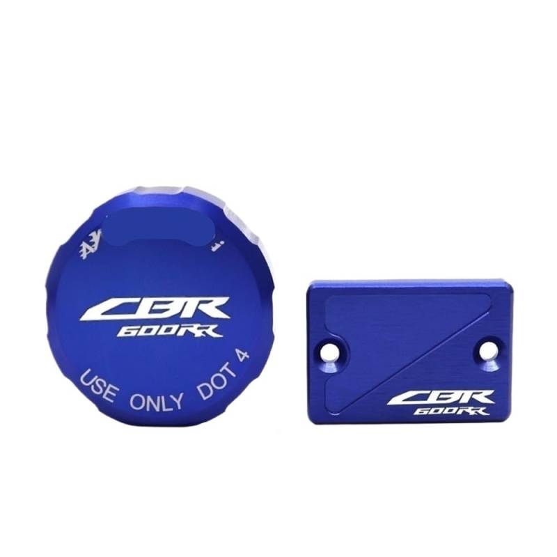 Bremsflüssigkeitsbehälter Kappe Vorne Hinten Brems Reservoir Abdeckung Motorrad Hauptzylinder Öl Flüssigkeit Kappe Für CBR600RR CBR 600RR CBR600 RR 2007-2022 von CLPMMUX