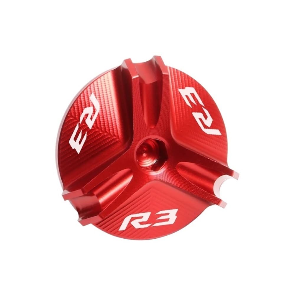 Tappo Riempimento Olio Motore Für YZF-R3 Motorrad Motoröl-Einfülldeckel-Schraubenabdeckung CNC-Aluminiumlegierung Tankdeckel-Schutzzubehör Tappo Riempimento Olio Motore Für YZF-R3 Motorrad Motoröl-Einfülldeckel-Schraubenabdeckung CNC-Aluminiumlegierung Tankdeckel-Schutzzubehör von CLPMMUX