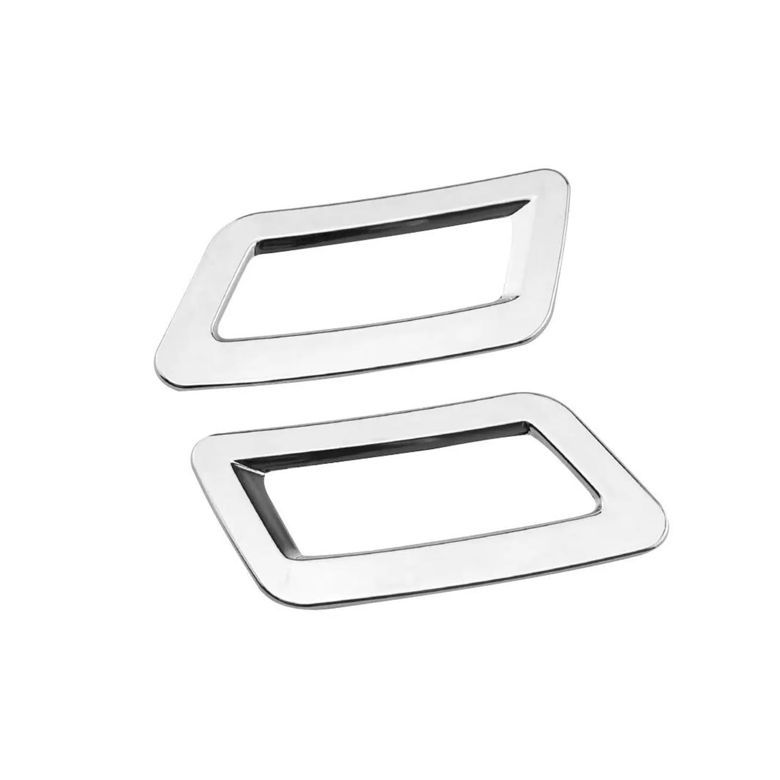 2 STÜCKE Air Vent Abdeckung Trim Für N&issan Für X-trail T32 2013-2021 Für Qashqai J11 2014-2021 Innen Klimaanlage Vent Rahmen Abdeckungen Auto Zubehör(ABS Chrome Silver) von CLVCCZTZGW