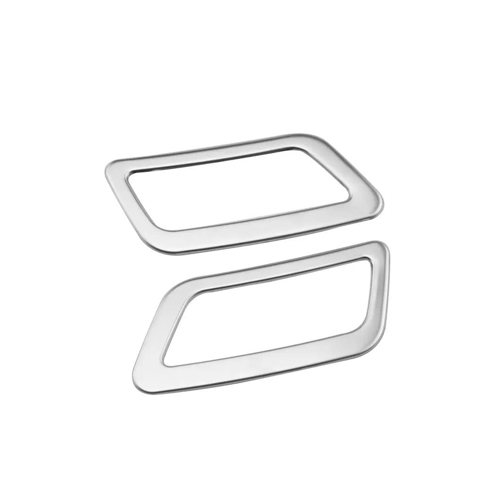2 STÜCKE Air Vent Abdeckung Trim Für N&issan Für X-trail T32 2013-2021 Für Qashqai J11 2014-2021 Innen Klimaanlage Vent Rahmen Abdeckungen Auto Zubehör(Stainless Silver) von CLVCCZTZGW