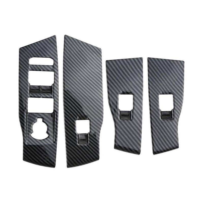 4Pcs Auto Tür Fensterheber Panel Abdeckung Aufkleber Für VW Für T-Cross 2018 2019 2020 2021 2022 2023 LHD Auto Zubehör von CLVCCZTZGW