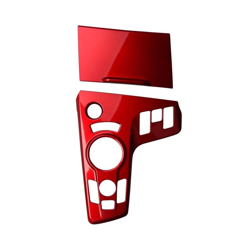 Auto Center Control Panel Schalthebel Abdeckung Zentrale Aufkleber Schutz Aufkleber Für Kia Für Sportage NQ5 2022 2023 Links Hand Stick Auto Zubehör(Red) von CLVCCZTZGW
