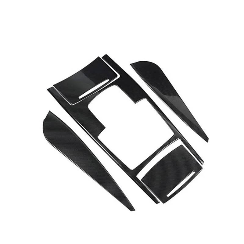 Auto Getriebe Rahmen Dekoration Abdeckung Start-Taste Aufkleber Wasser Tasse Panel Trim Für A6 C5 C6 2005-2011 LHD Auto Zubehör(Carbon fiber texture) von CLVCCZTZGW