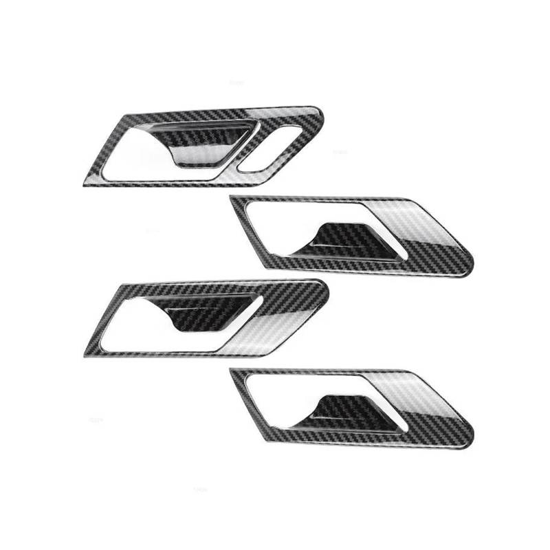 Auto Innen Tür Griff Pull Bowl Rahmen Abdeckung Trim Für VW Für Golf 6 MK6 2008-2013 LHD/RHD Auto Zubehör(LHD) von CLVCCZTZGW