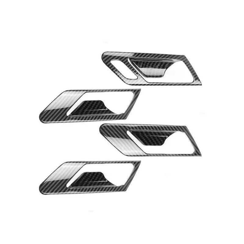 Auto Innen Tür Griff Pull Bowl Rahmen Abdeckung Trim Für VW Für Golf 6 MK6 2008-2013 LHD/RHD Auto Zubehör(RHD) von CLVCCZTZGW