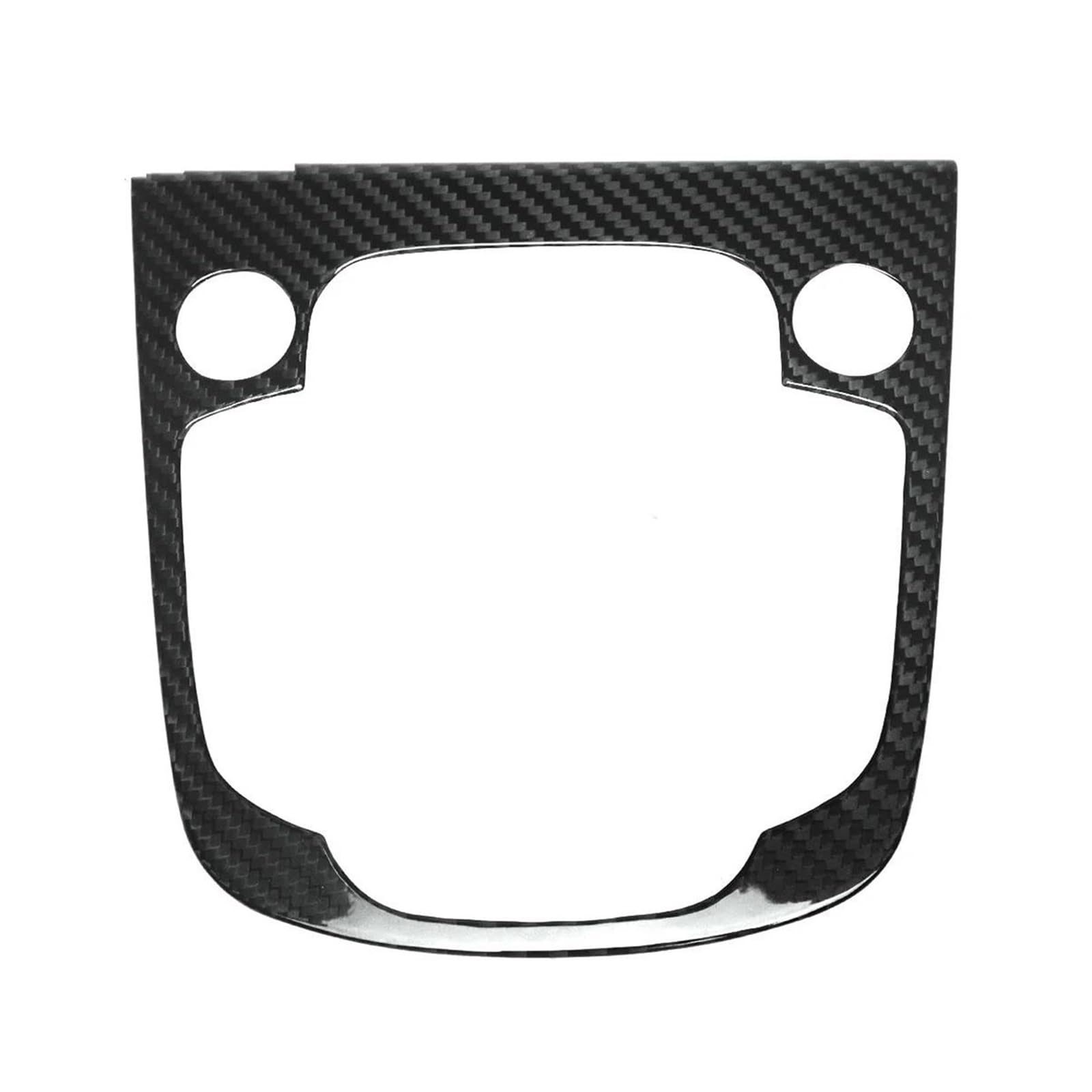 Carbon Fiber Auto Schalthebel Abdeckung Center Console Panel Für Hyundai Für Kona N Für N-Linie 2021 2022 2023 2024 Auto Zubehör(Glossy Carbon) von CLVCCZTZGW