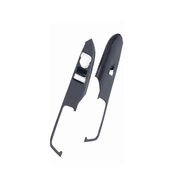 Carbon Fiber Texture Auto Fensterheber Schalter Panel Abdeckung Borte Für F&ord Für Mustang 2015 2016 2017 2018 2019 Auto Zubehör von CLVCCZTZGW
