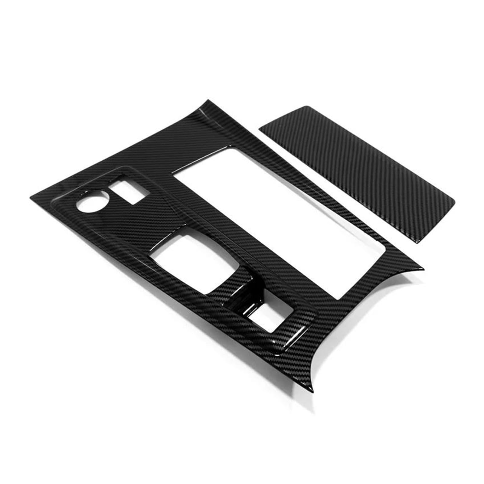 Dekorative Zierleiste Der Schaltkastenabdeckung Der Mittelkonsole Für Peugeot 508 2019–2022 Linkslenker Auto Zubehör(Carbon fiber texture) von CLVCCZTZGW
