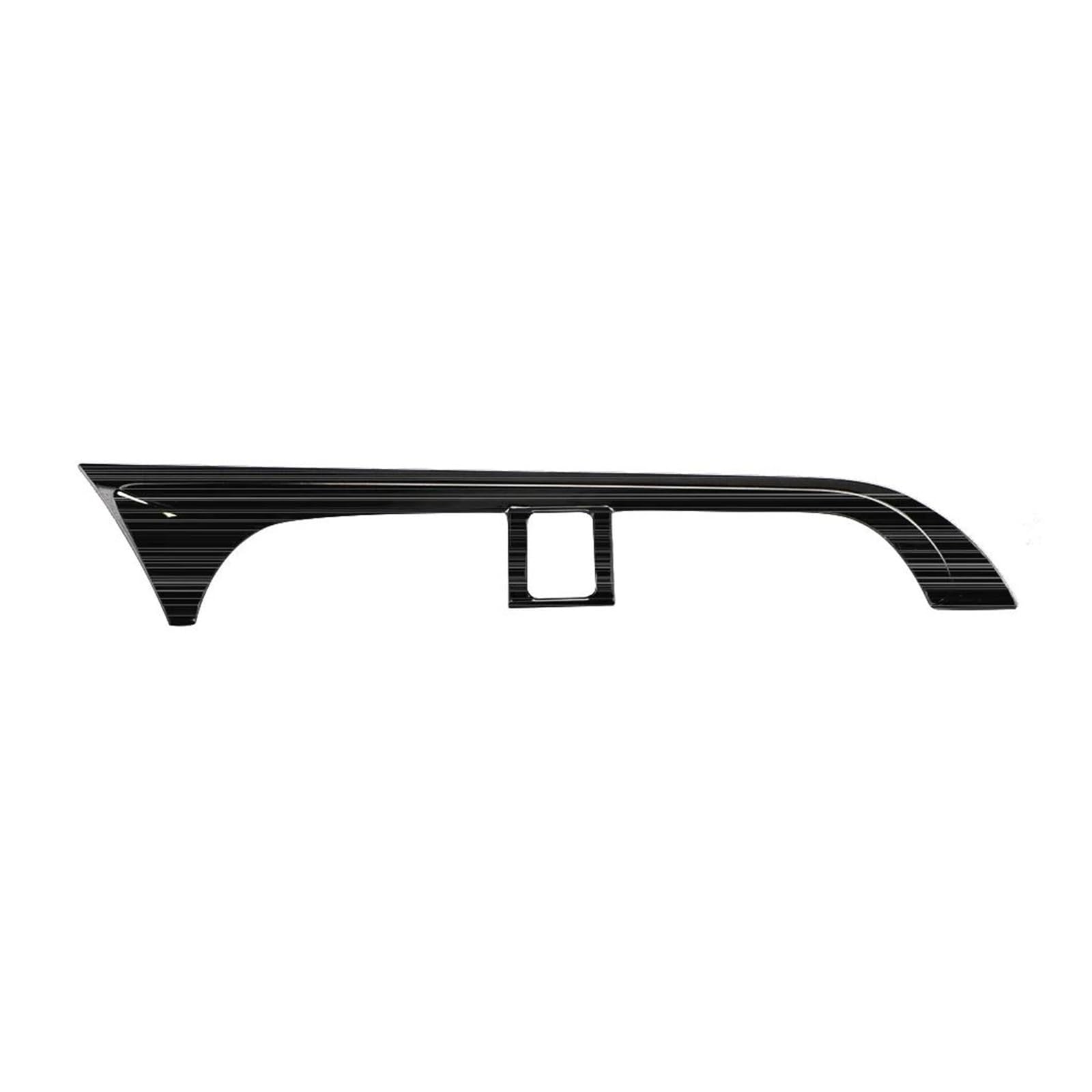 Edelstahl Auto Center Klimaanlage A/C Outlet Vent Abdeckung Trim Für N&issan Für Kicks 2017-2021 LHD Auto Zubehör(Black) von CLVCCZTZGW