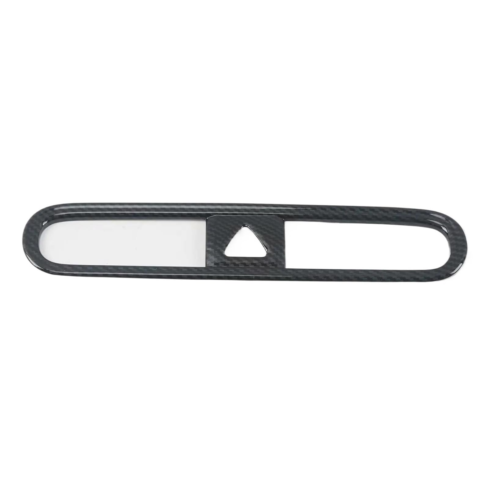 Für Hyundai Für Kona Für Encino Für Kauai 2020 2019 2018 Auto Center Klimaanlage AC Outlet Vent Rahmen Formabdeckung Trim Auto Zubehör(Carbon Fiber 1PCS) von CLVCCZTZGW