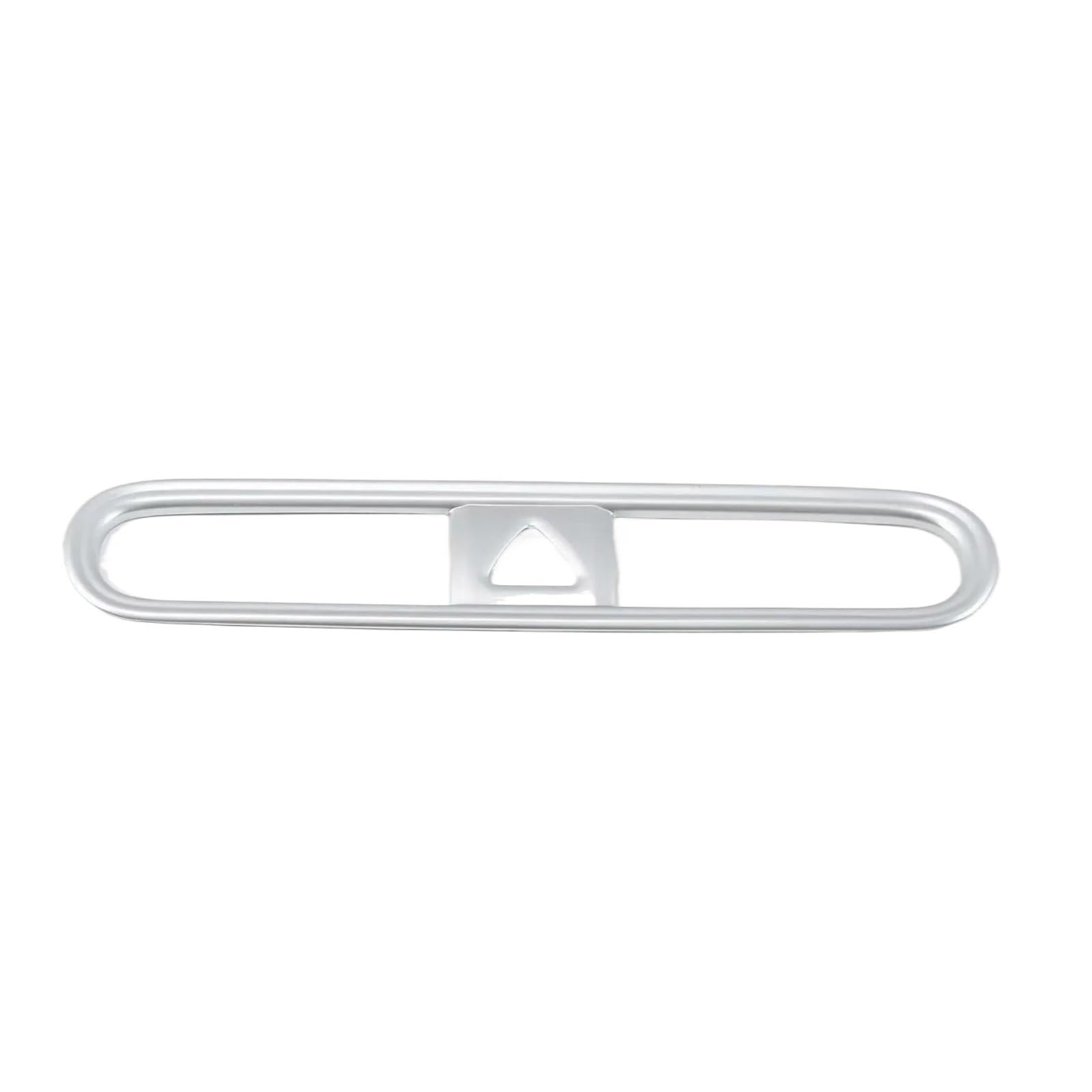 Für Hyundai Für Kona Für Encino Für Kauai 2020 2019 2018 Auto Center Klimaanlage AC Outlet Vent Rahmen Formabdeckung Trim Auto Zubehör(Matte silver 1PCS) von CLVCCZTZGW