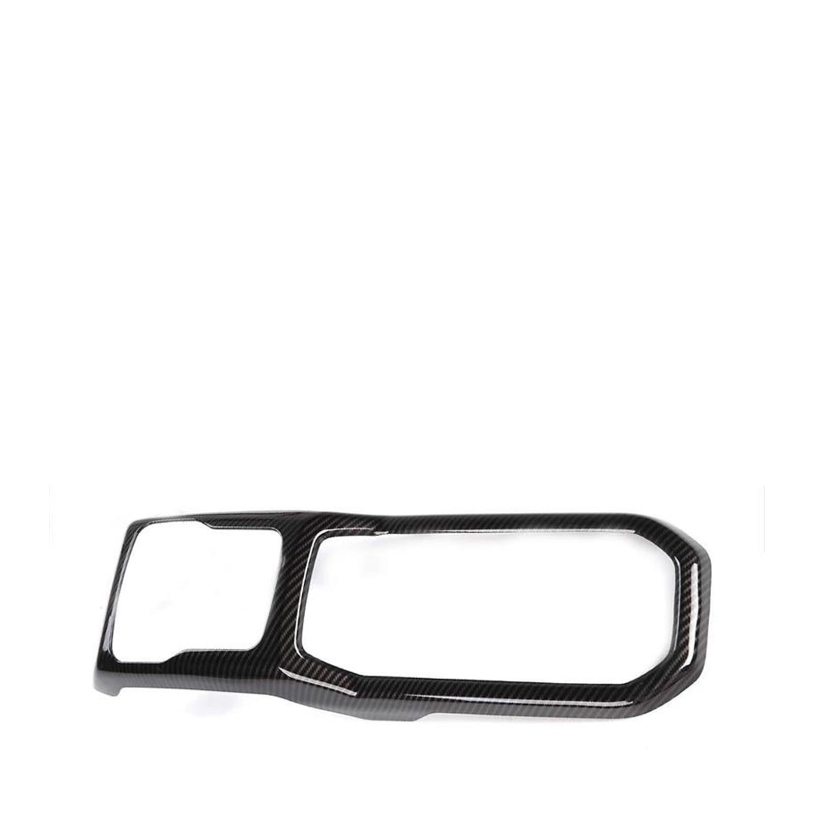 Für Jeep Für Wrangler JL 2018-2023 Auto Front Wasser Tasse Halter Dekoration Abdeckung Getriebe Shift Panel Abdeckung Auto Zubehör(Carbon Fiber Cup) von CLVCCZTZGW