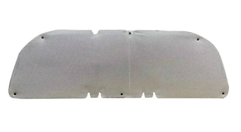CLWYWUL Auto Dämmatte Motorhaube Kompatibel Mit Toyota Für RAV4 2019 2020 2021 2023 2024 Auto-Wärmeschalldämmung Baumwolle Fronthaube Motormatte Pad Abdeckung Lärm Deaden(Silver) von CLWYWUL