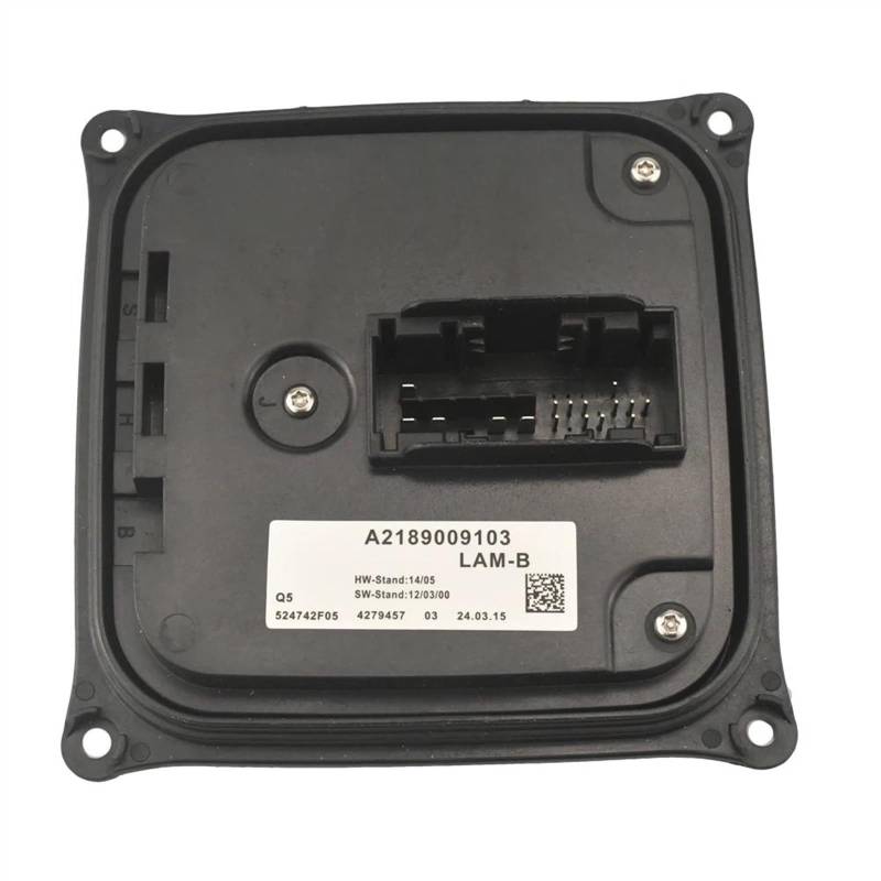 CLWYWUL Kompatibel Mit Mercedes Für Benz Für C-Klasse W204 S204 2010–2014 A2189009901 A2189000002 Auto-Scheinwerfer-Steuermodul HID-Xenon-Vorschaltgerät-Stabilisator Steuergerät Xenon von CLWYWUL