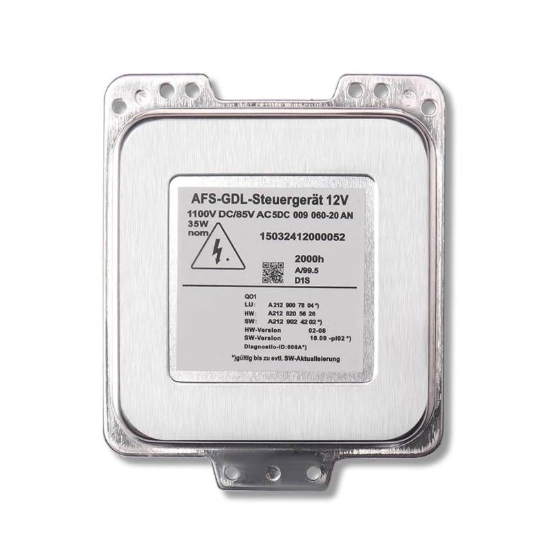 CLWYWUL Kompatibel Mit Mercedes Für Benz Für E-Klasse W212 S212 C207 A207 2010–2013 5DC009060–20 5DC 009 060–20 AN Auto Xenon H-ID D1S Vorschaltgerät-Modulblock Steuergerät Xenon von CLWYWUL