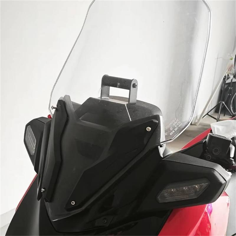 CLWYWUL Kompatibel Mit Yamaha Für XMAX300 2022 2023 2024 Motorrad-Navigationshalterung GPS-Handyhalter Einstellbare Unterstützung Halterungen für Navigationsgeräte von CLWYWUL