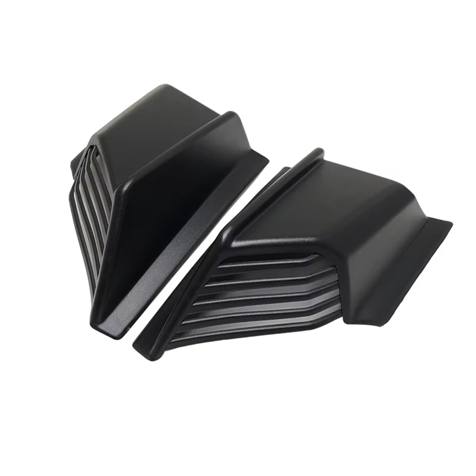 CLWYWUL Motorrad Spoiler Flügel Kompatibel Mit ADV150 Für ADV 150 2019 2020 2021 2022 2023 Motorrad-Winglet Motorrad-Frontspoiler Motocross-Flügelschutz-Flügelabdeckung(Black) von CLWYWUL