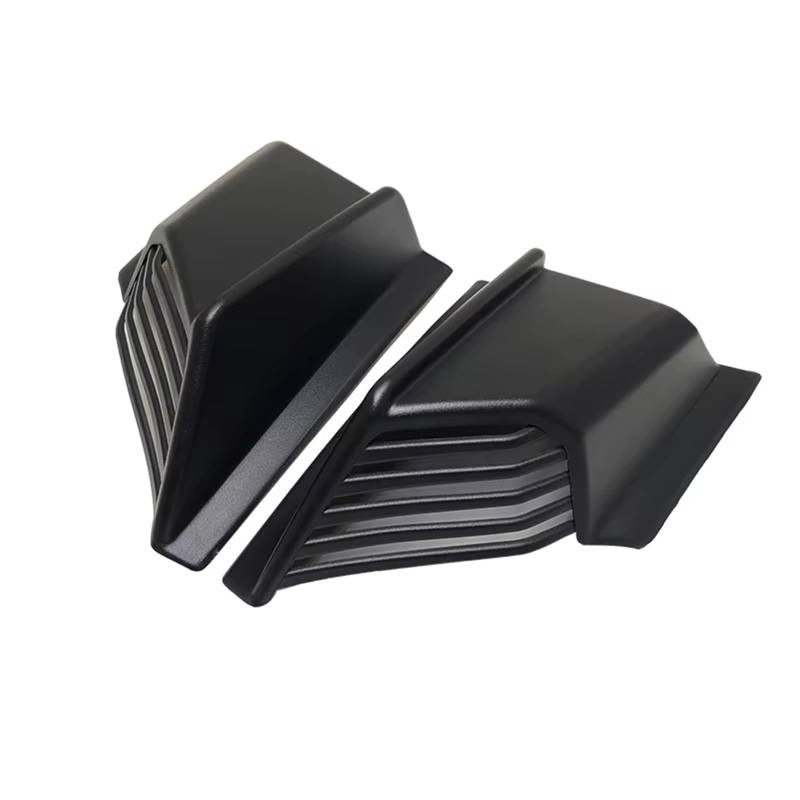 CLWYWUL Motorrad Spoiler Flügel Kompatibel Mit ADV150 Für ADV 150 2019 2020 2021 2022 2023 Motorrad-Winglet Motorrad-Frontspoiler Motocross-Flügelschutz-Flügelabdeckung(Black) von CLWYWUL