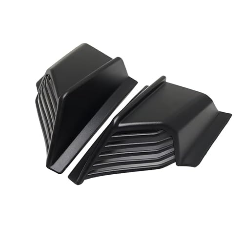 CLWYWUL Motorrad Spoiler Flügel Kompatibel Mit ADV150 Für ADV 150 2019-2023 2021 2022 Motorrad Winglet Seitenspoiler Seitenwind ABS Frontverkleidungsschutz Flügelabdeckung(Black) von CLWYWUL