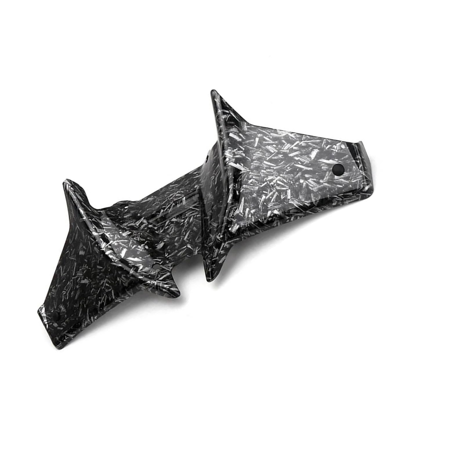 CLWYWUL Motorrad Spoiler Flügel Kompatibel Mit CB750 Für Hornet 2023 2024 Motorrad Frontal Downforce Spoiler Winglet Aerodynamische Flügel Front Spoiler Kit(Forged Pattern) von CLWYWUL