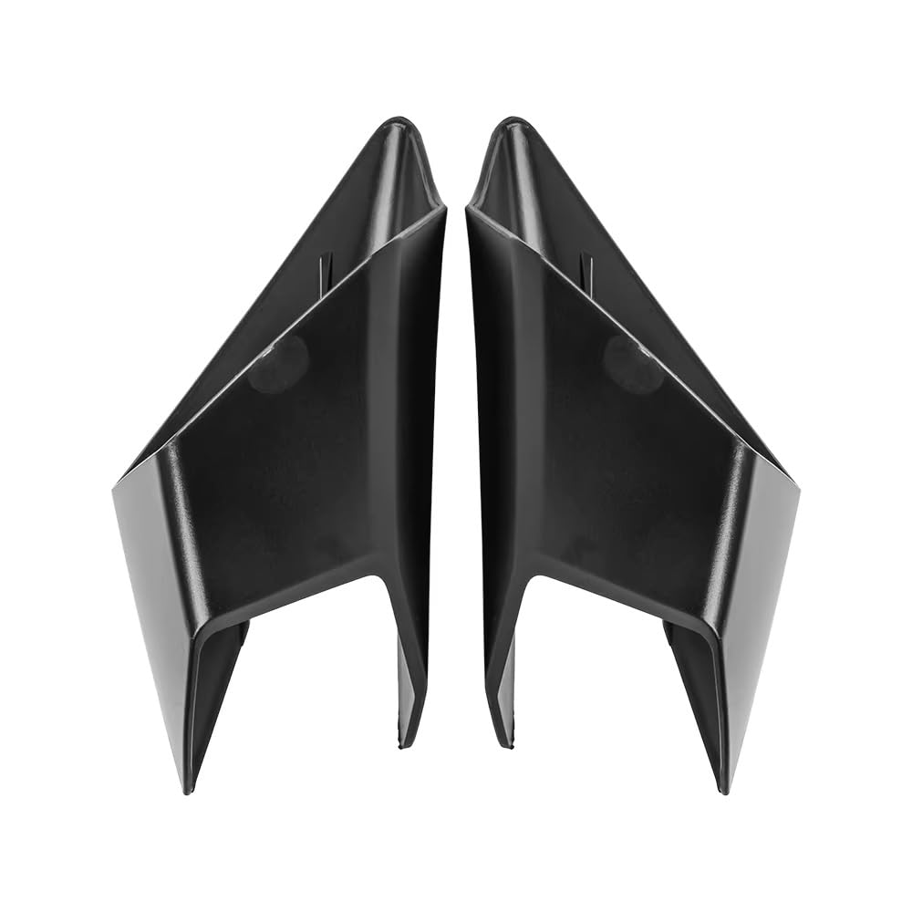 CLWYWUL Motorrad Spoiler Flügel Kompatibel Mit CBR650R Für CBR 500R Für CBR650F 2019-2023 2024 Motorrad-Frontverkleidungs-Winglets Seitenflügelschale Seitenspoilerabdeckungsschutz(Matte Black) von CLWYWUL