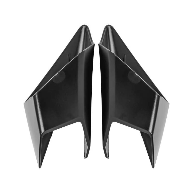 CLWYWUL Motorrad Spoiler Flügel Kompatibel Mit CBR650R Für CBR 500R Für CBR650F 2019-2023 2024 Motorrad-Frontverkleidungs-Winglets Seitenflügelschale Seitenspoilerabdeckungsschutz(Matte Black) von CLWYWUL