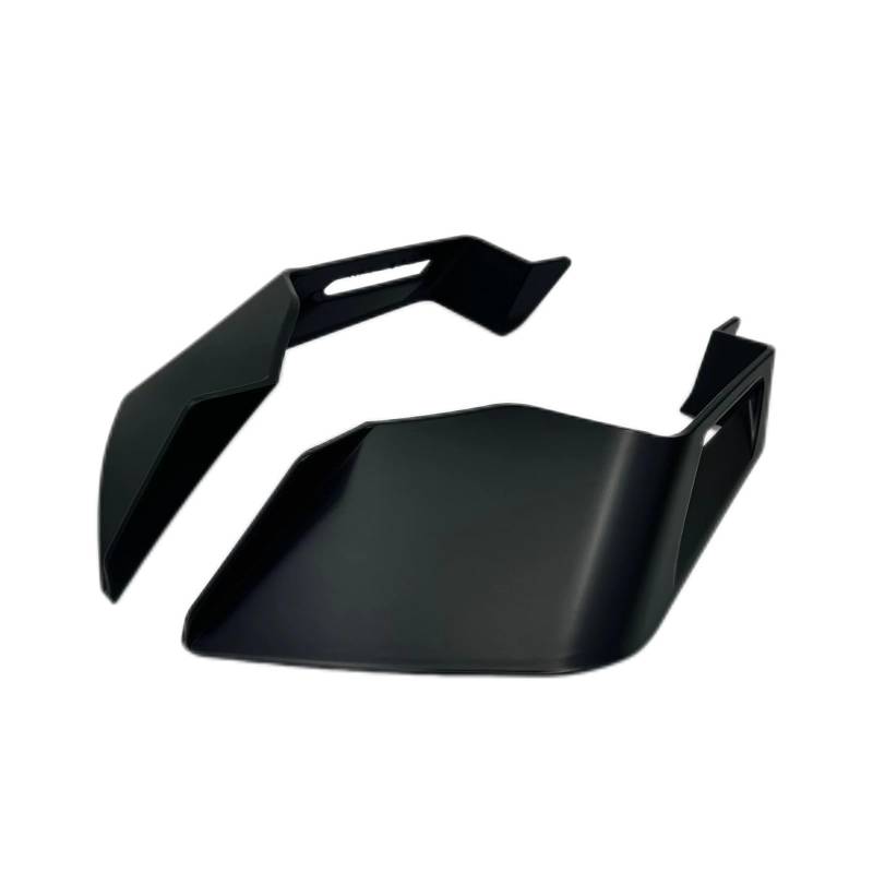 CLWYWUL Motorrad Spoiler Flügel Kompatibel Mit CBR650R Für CBR500R Für CBR400R Motorrad Winglet Aerodynamischer Flügelsatz Spoiler Motorrad Winglet Aerodynamischer Flügelsatz Spoiler(Matte Black) von CLWYWUL