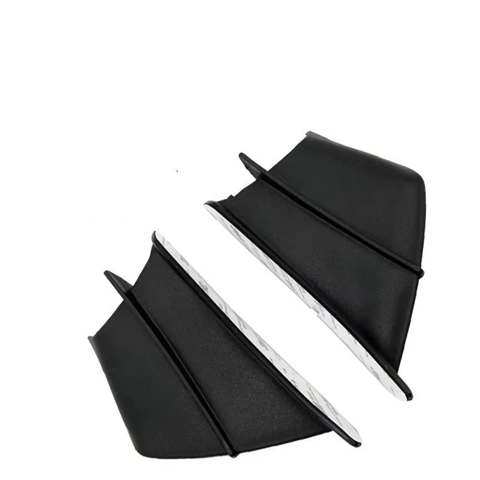 CLWYWUL Motorrad Spoiler Flügel Kompatibel Mit CBR650R Für CBR650F Für CBR500R Für CBR1000RR Winglet Aerodynamik Für Flügelsatz Spoiler Motorrad Motorrad Aerodynamik Für Flügel(Matte Black) von CLWYWUL