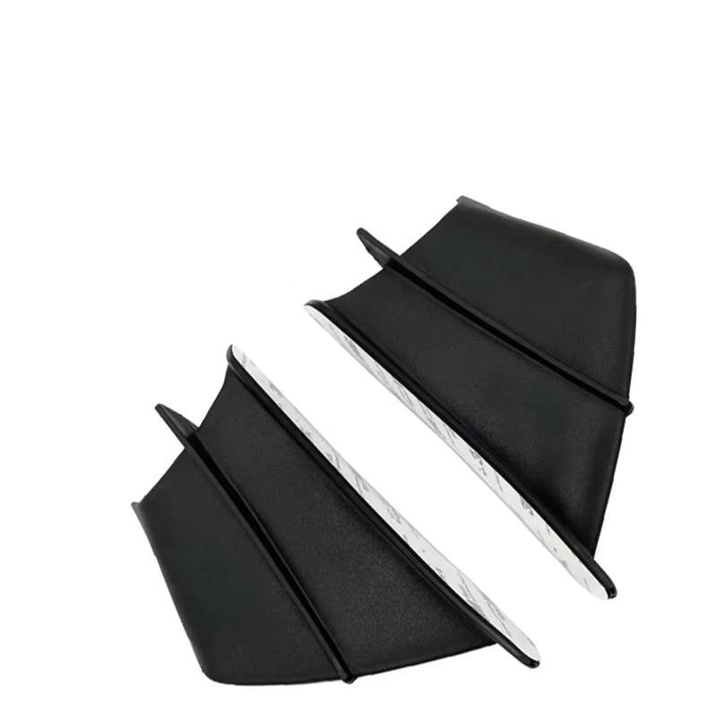 CLWYWUL Motorrad Spoiler Flügel Kompatibel Mit CBR650R Für CBR650F Für CBR500R Für CBR1000RR Winglet Aerodynamische Für Wing Kit Spoiler Winglet Aerodynamische Für Wing Kit Spoiler(Matte Black) von CLWYWUL