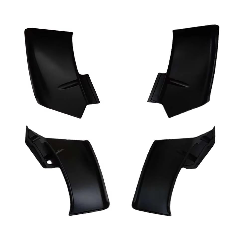 CLWYWUL Motorrad Spoiler Flügel Kompatibel Mit Ducati Für V4 Für V4S 2021 2022 2023 Winglets Wings Spoiler Fxed Für Motorrad Körper Winglet Für Wing Kit(Matte Black) von CLWYWUL