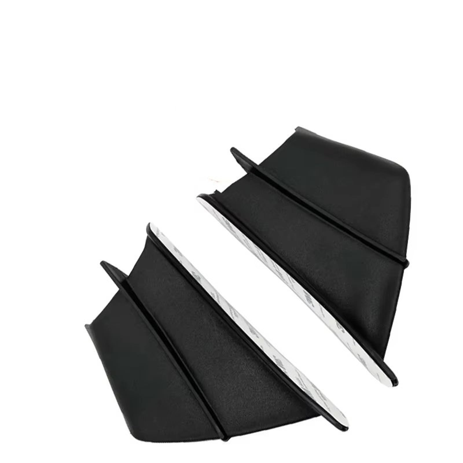 CLWYWUL Motorrad Spoiler Flügel Kompatibel Mit F900XR Für F900 XR Für F900R Luftabweiser Universal-Motorrad-Winglet Aerodynamisches Flügel-Kit Spoiler-Zubehör(Matte Black) von CLWYWUL