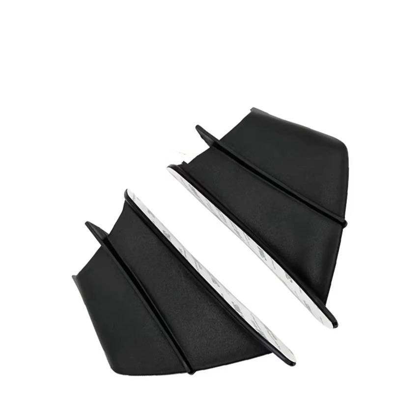 CLWYWUL Motorrad Spoiler Flügel Kompatibel Mit F900XR Für F900 XR Für F900R Luftabweiser Universal-Motorrad-Winglet Aerodynamisches Flügel-Kit Spoiler-Zubehör(Matte Black) von CLWYWUL