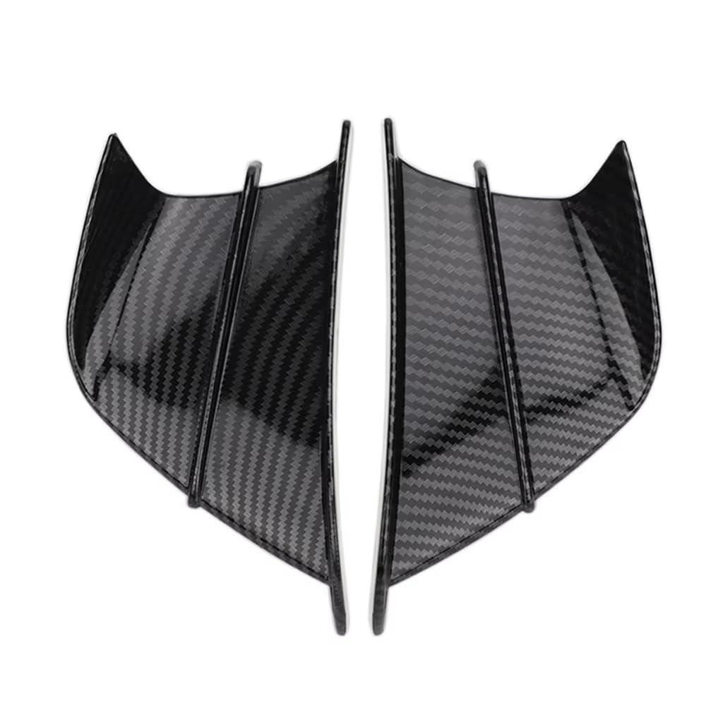 CLWYWUL Motorrad Spoiler Flügel Kompatibel Mit Ninja Für ZX6R 636 Für ZX-25R Für ZX6RR Für ZX-6 Für ZX10R Für ZX1400 Motorrad Winglet Aerodynamischer Flügelsatz Spoiler(C) von CLWYWUL