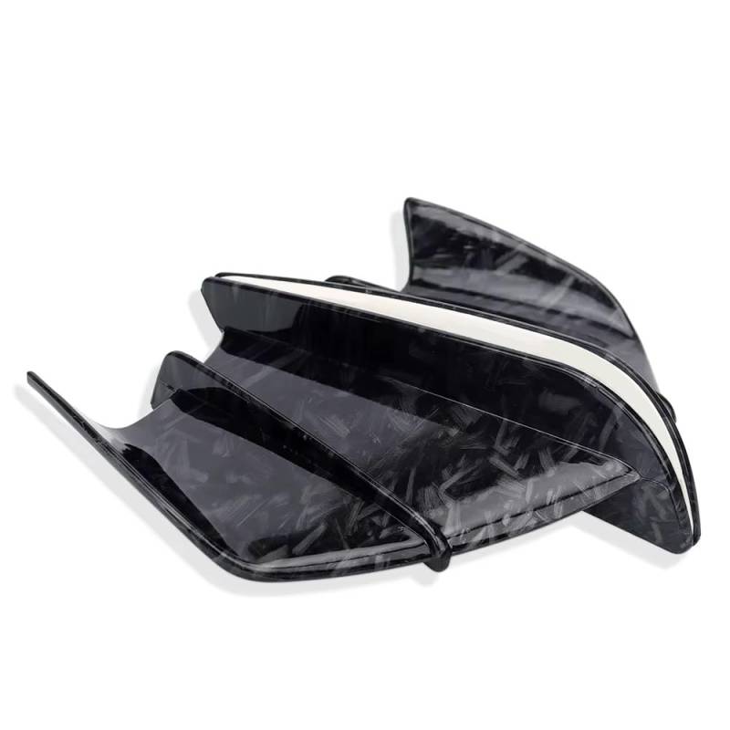 CLWYWUL Motorrad Spoiler Flügel Kompatibel Mit Ninja ZX6R 636 Für ZX-25R Für ZX6RR Für ZX-6 Für ZX10R Für ZX1400 Motorrad Winglet Aerodynamischer Flügelsatz Spoiler(D) von CLWYWUL